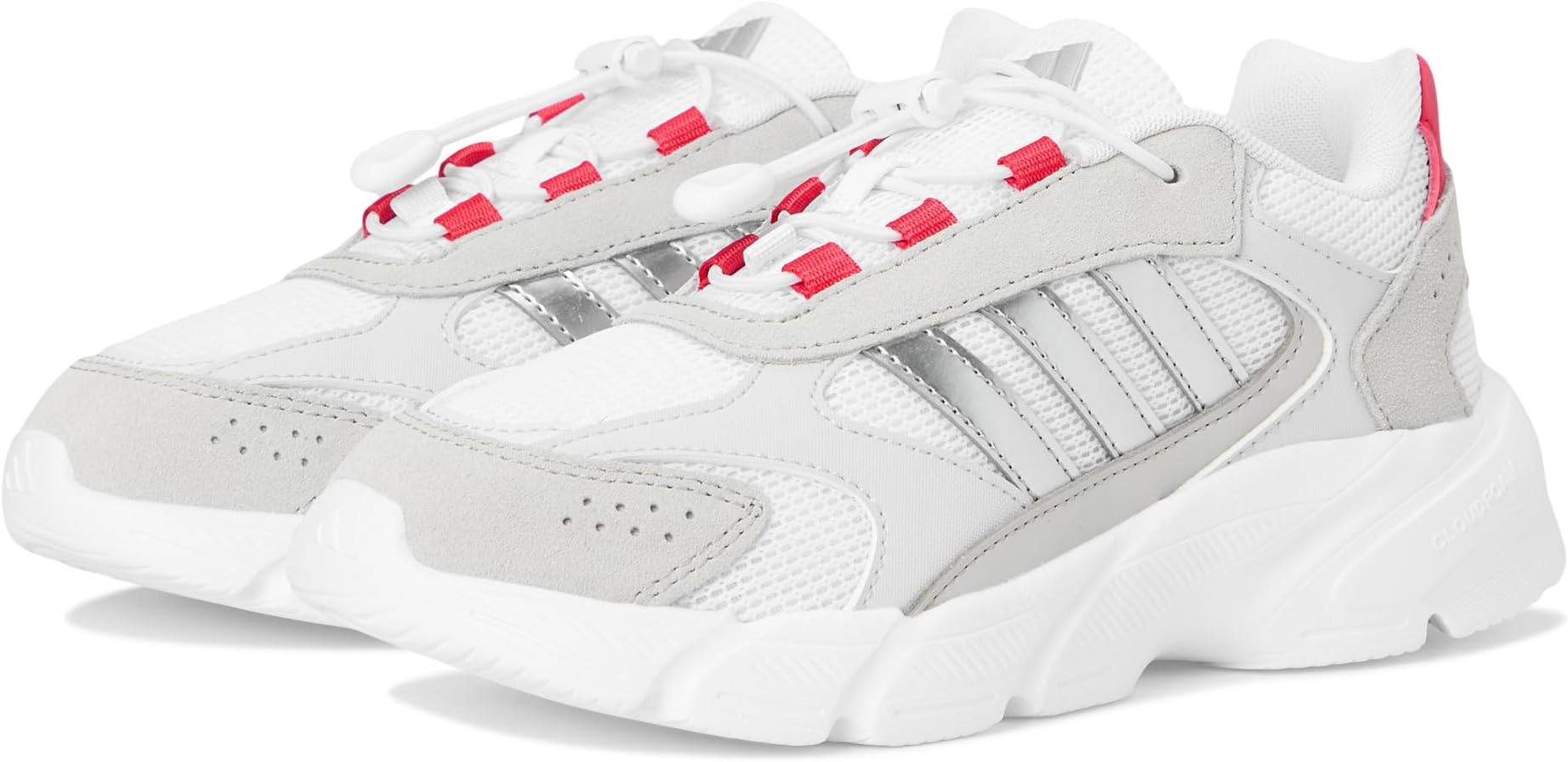 

Кроссовки adidas Kids CrazyChaos 2000 Sportswear Shoes, цвет Dash Grey/Silver Metallic/Pure Ruby