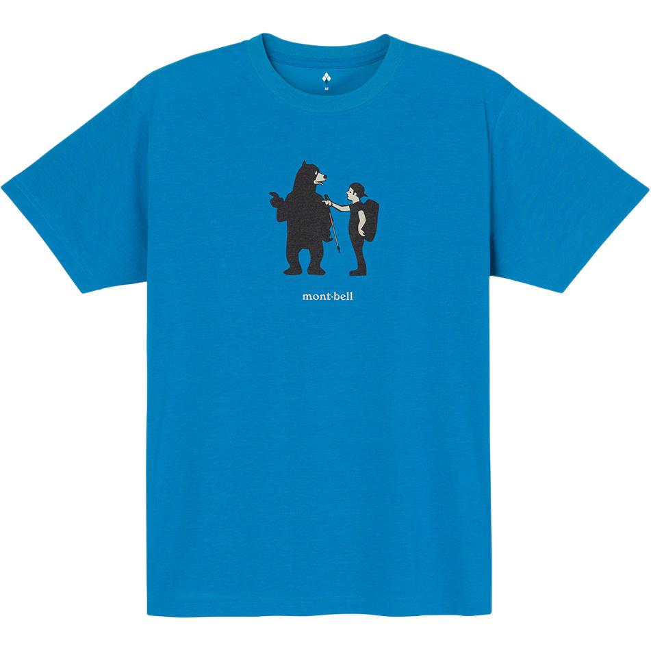 

Футболка унисекс MONTBELL, Turquoise