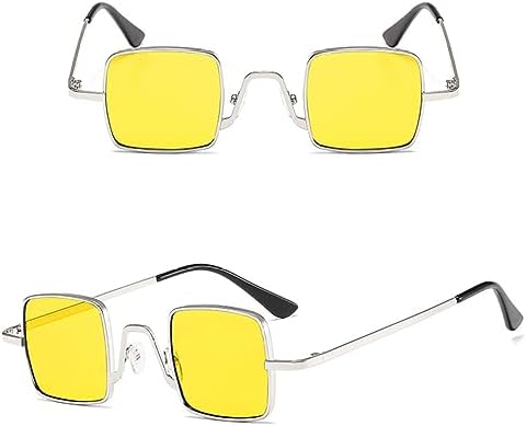 

Винтажные солнцезащитные очки для женщин и мужчин, маленькая металлическая оправа, красные солнцезащитные очки, женские очки для вождения, защита от ультрафиолета UV400 MTZJH, 4