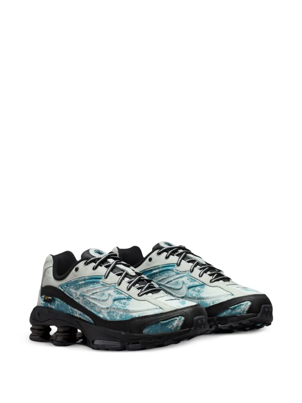 Кроссовки Shox Ride 2 Premium Cordura Nike, серый — фото 2