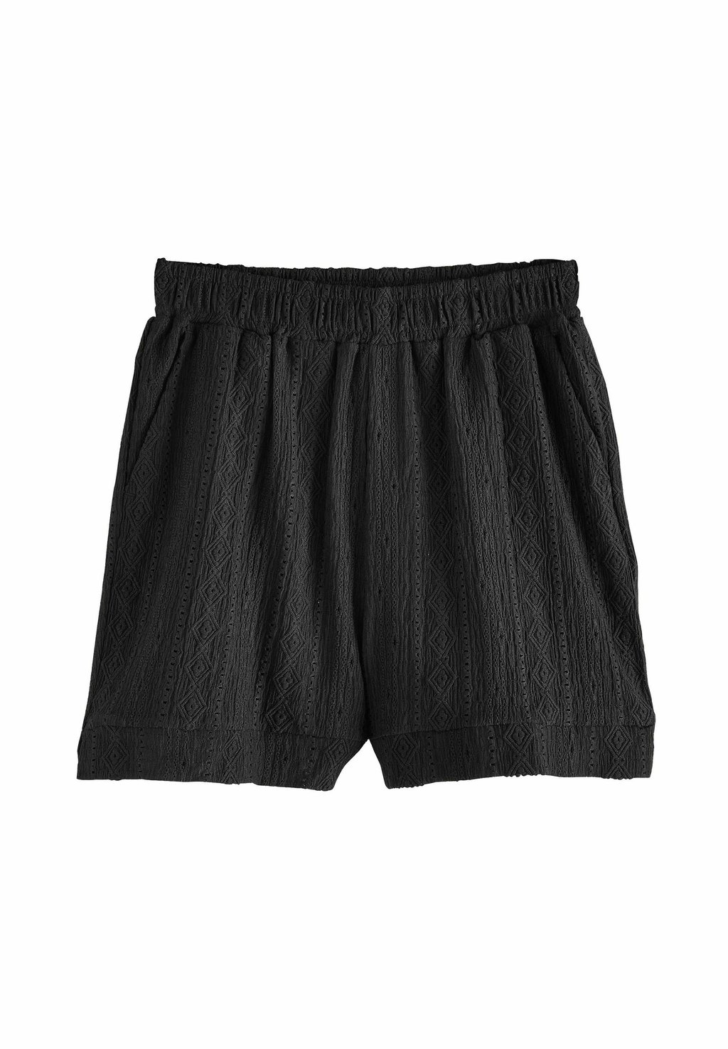 

Шорты REGULAR FIT-BRODERIE HOLIDAY Next, черный