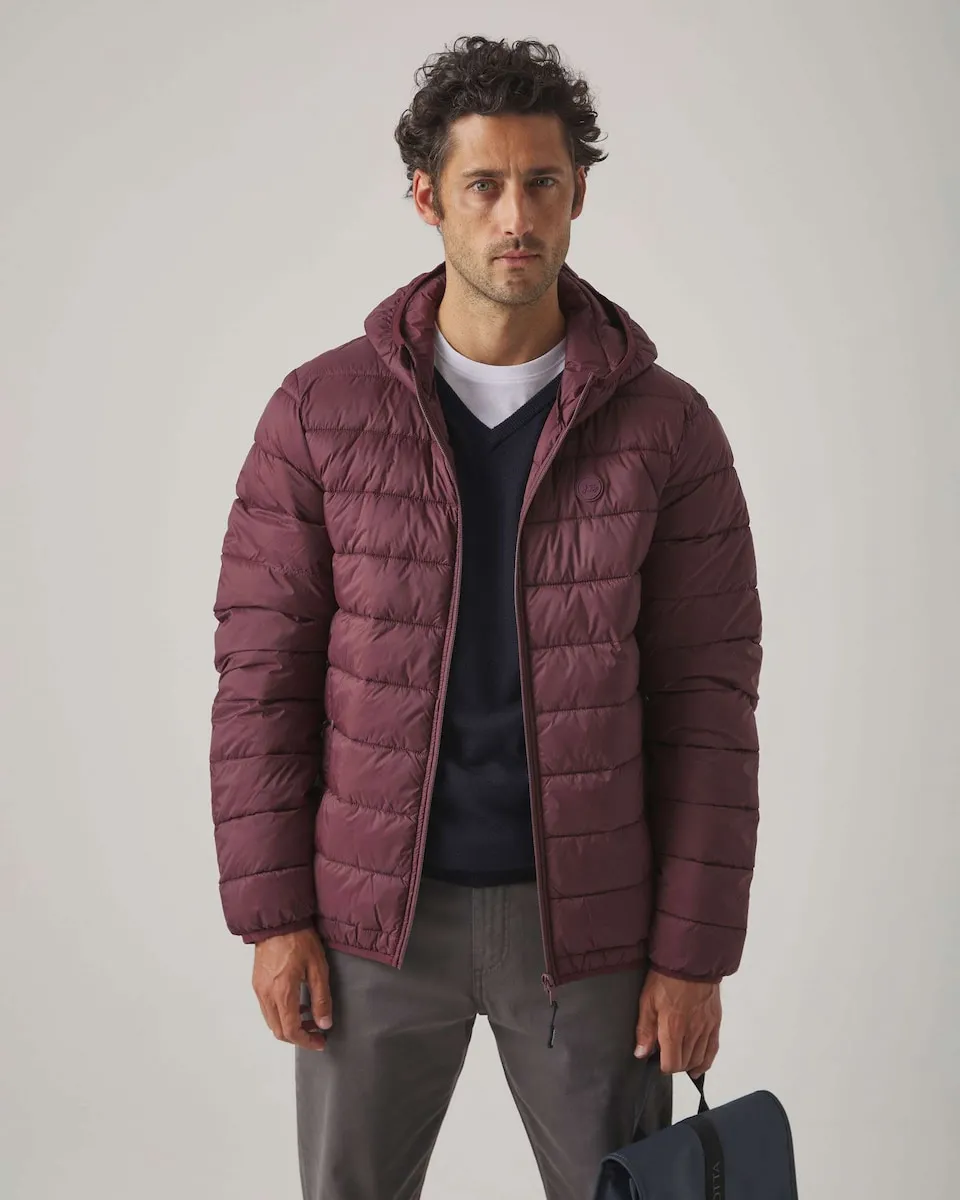 

Утепленная мужская куртка с капюшоном Scotta 1985, бордовый