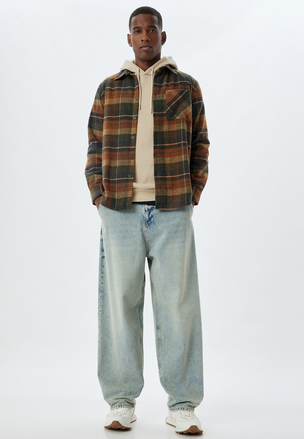 

Рубашка PLAID Koton, оранжевый