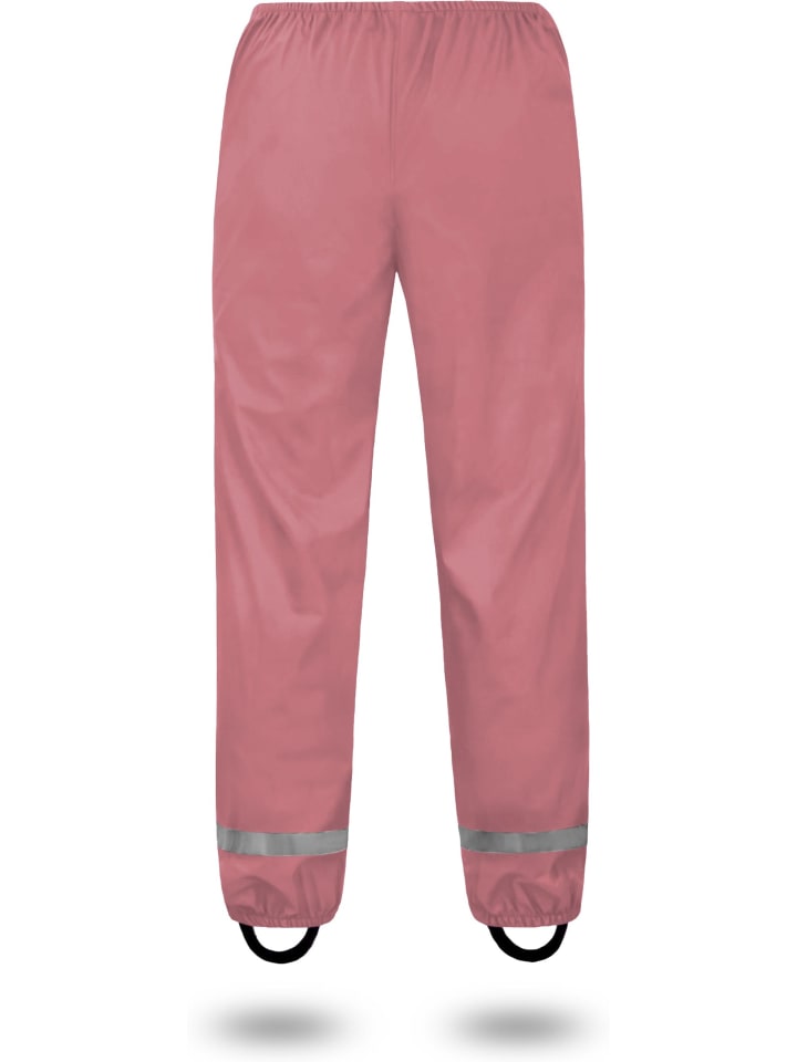 Normani Outdoor Sports Детские непромокаемые штаны York розового цвета — фото 2