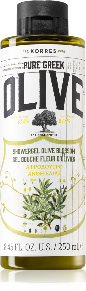 

Гель для душа «Чистая греческая олива и цветки оливы» Korres, 250 мл