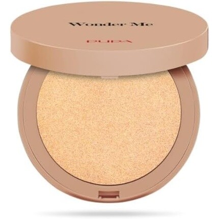 

Pupa Milano Компактный хайлайтер для лица Pupa Wonder Me Glow 102 Pure Gold