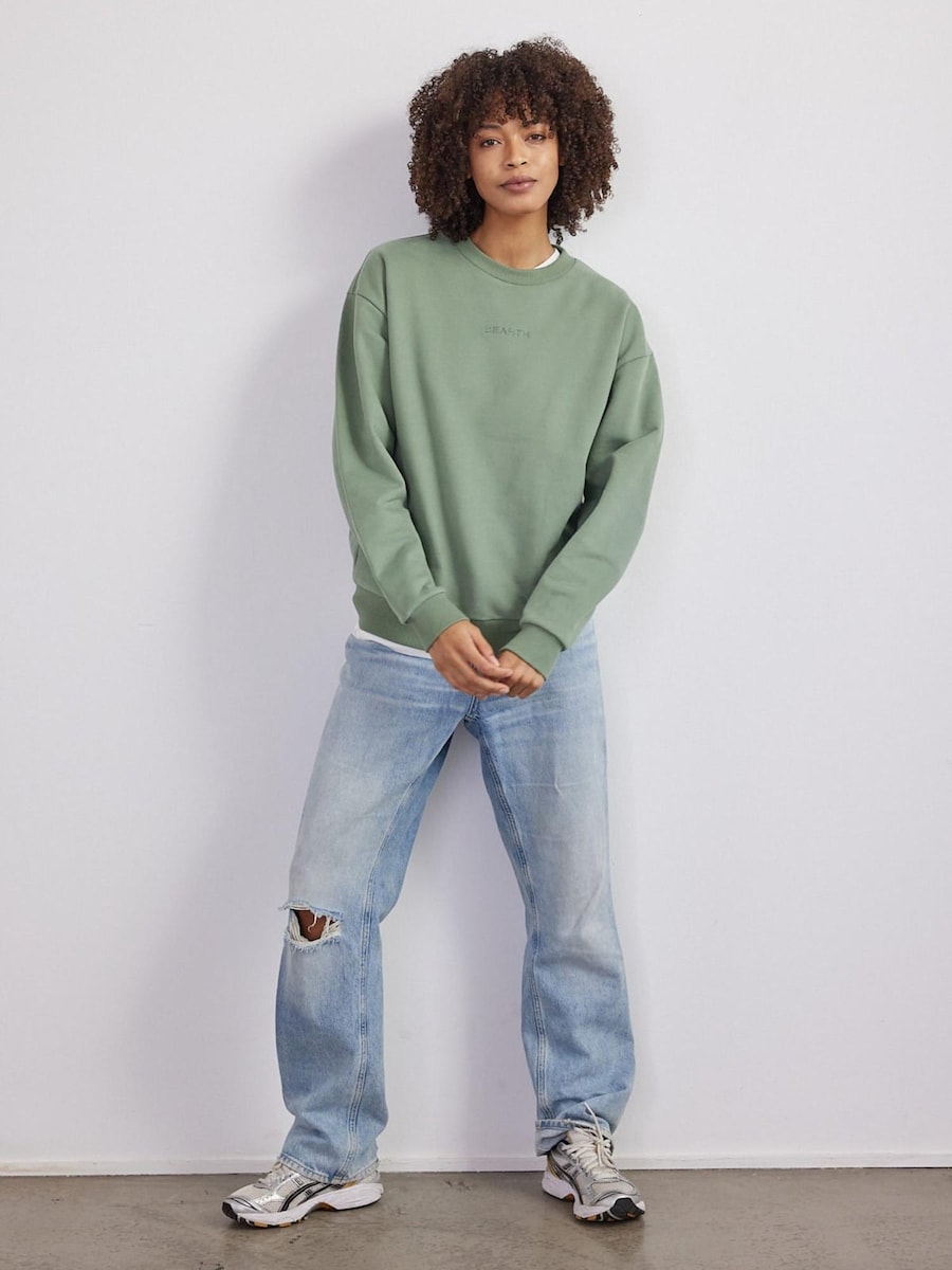 

Толстовка BEARTH Bio-Baumwoll-Mix, пастельно-зеленый