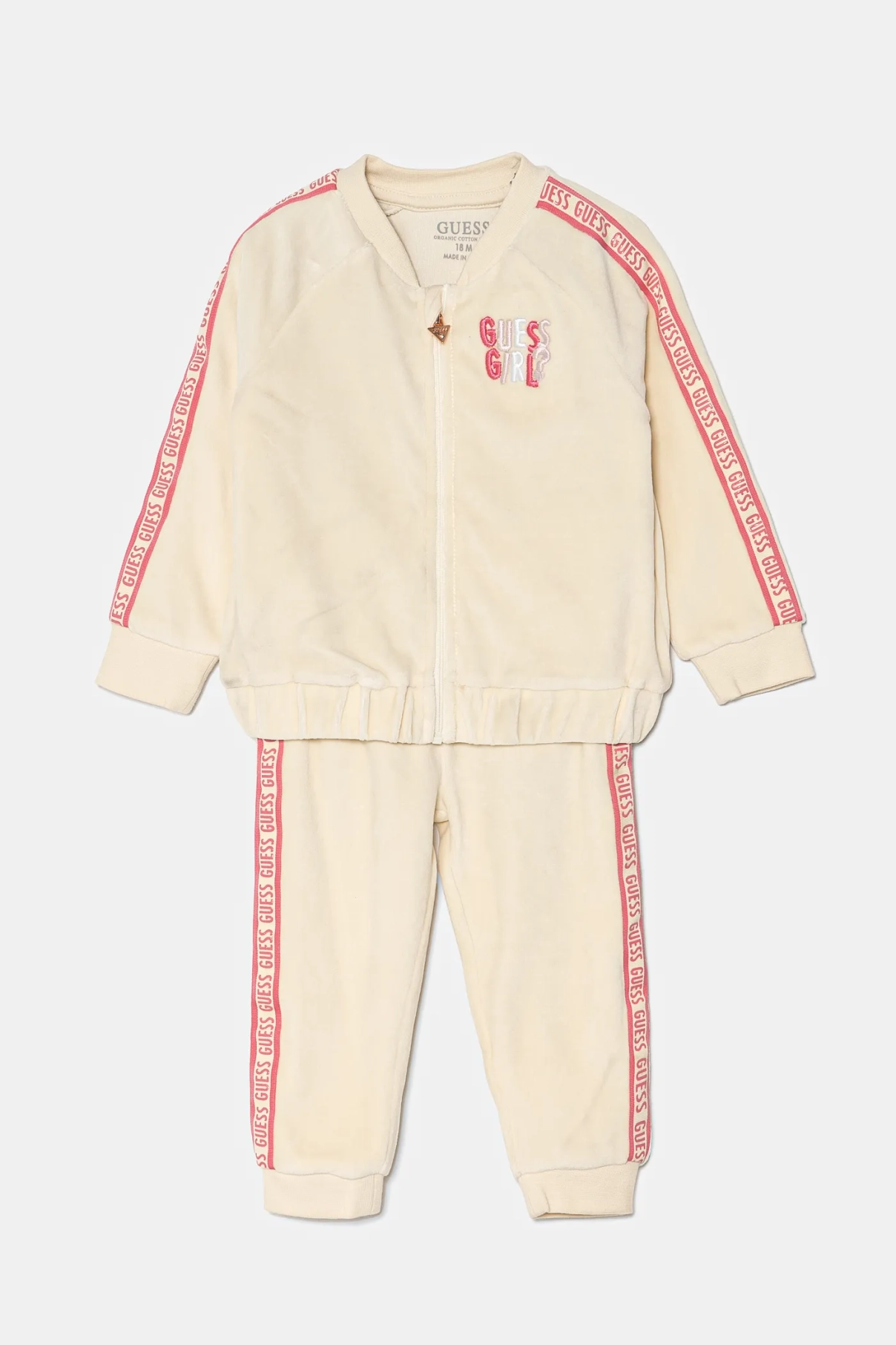 

Детский спортивный костюм Guess, бежевый