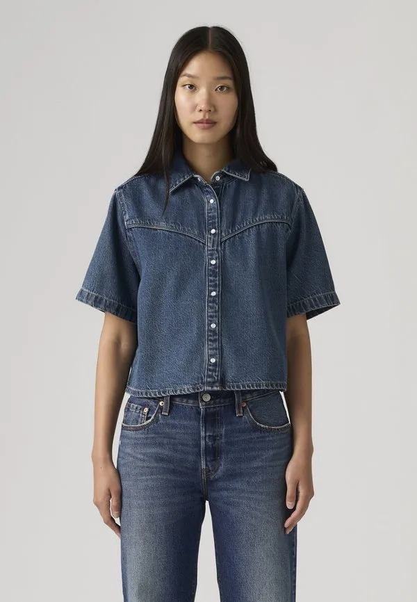 Джинсовая рубашка logan ss, блузка на пуговицах Levi'S, Tencel Tinted Times — фото 2