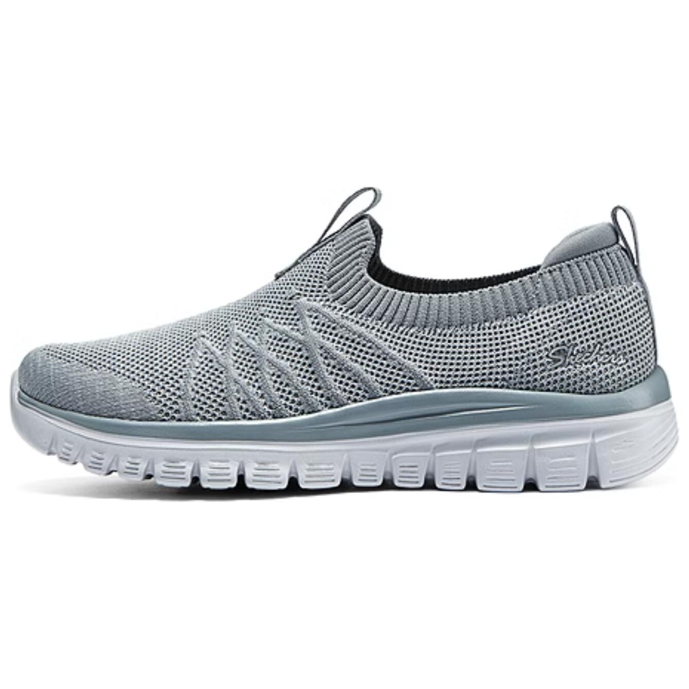 

Кроссовки Skechers Lifestyle Shoes Women's Low-top Gray, серый
