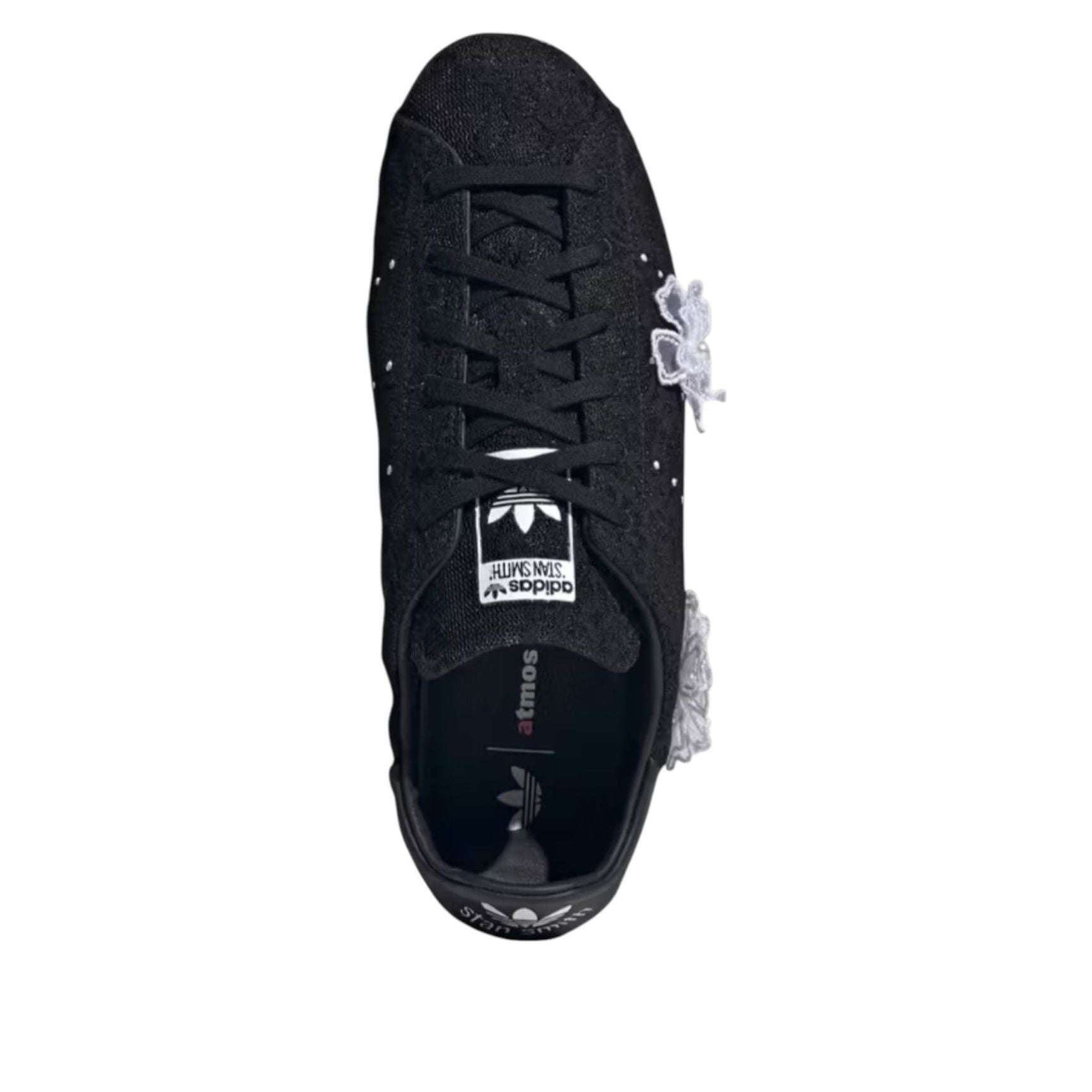 Кроссовки (WMNS) adidas x atmos pink Stan Smith Lo Pro 'Core Black' — фото 4