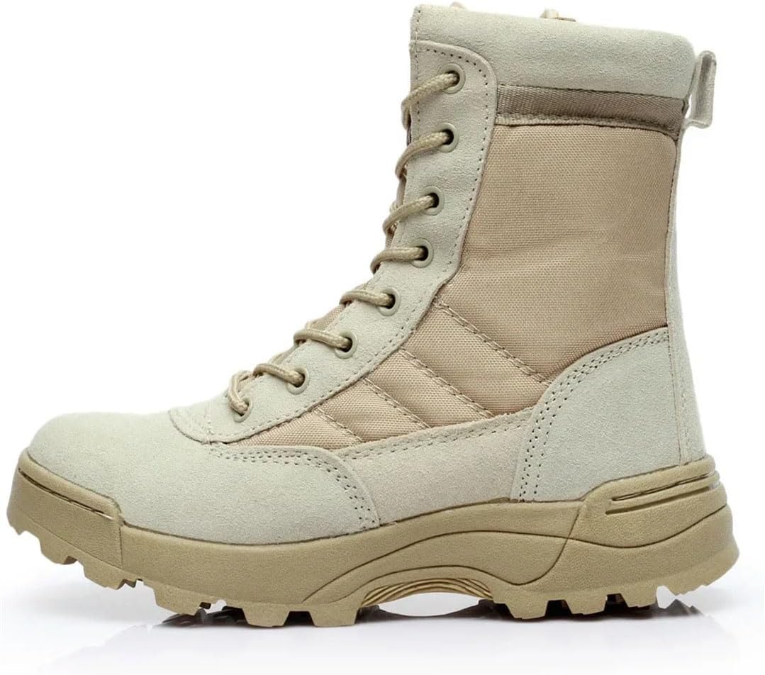 

Мужские пустынные боевые ботинки для походов на открытом воздухе, ботинки до щиколотки, рабочая защитная обувь Generic, бежевый