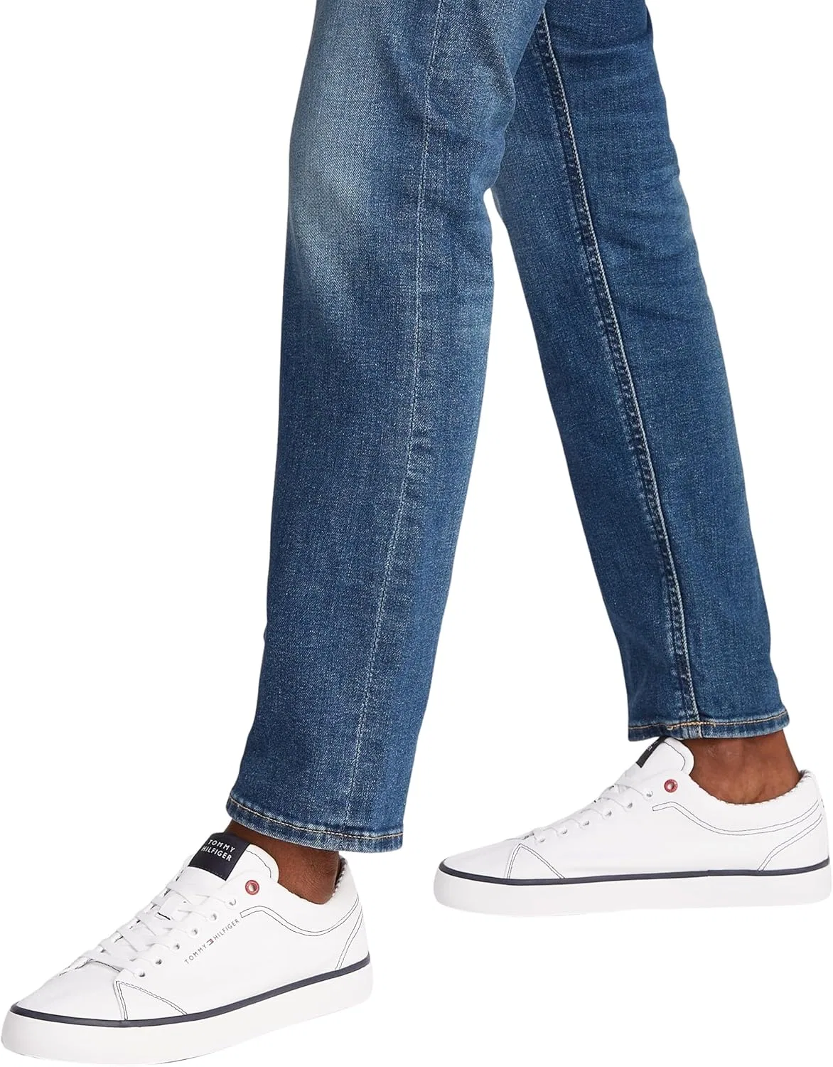 Кроссовки Tommy Hilfiger Herren Vulcanized Sneaker Core Ithaca Low Top, White — фото 3