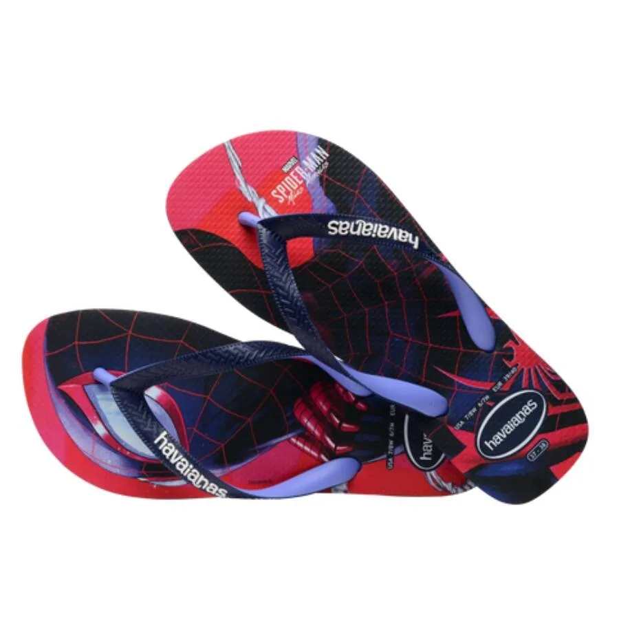 Детские вьетнамки Havaianas Marvel Top, синий — фото 3