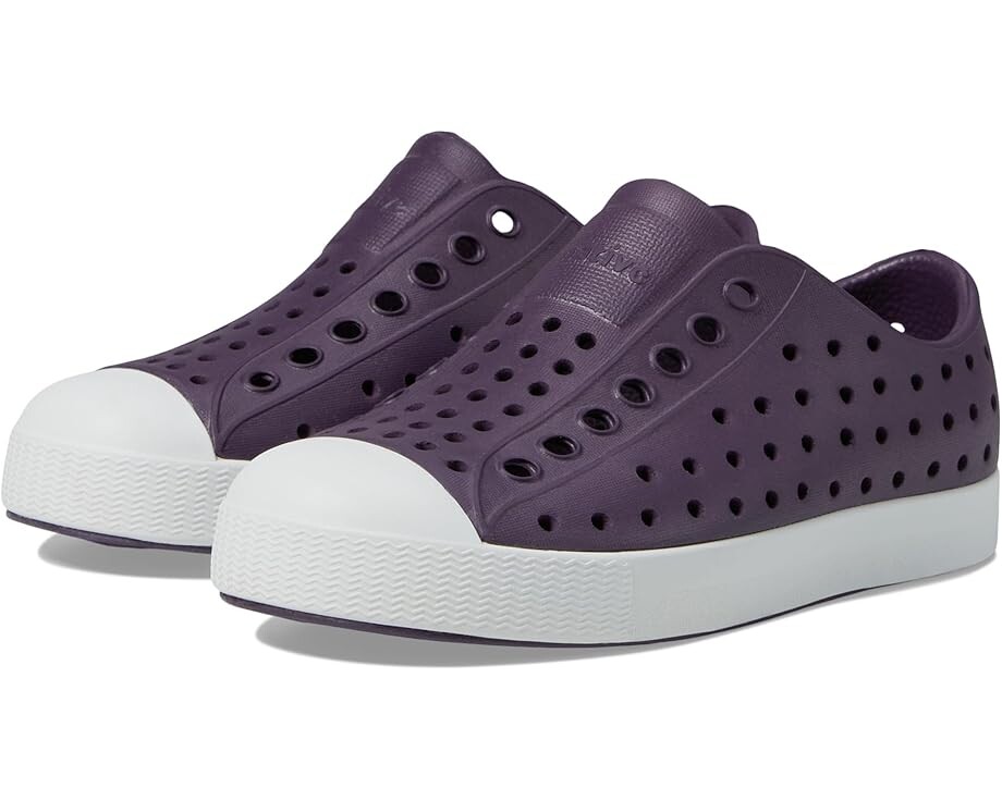 

Кроссовки Native Shoes Kids Jefferson, цвет Velvet Purple/Shell White