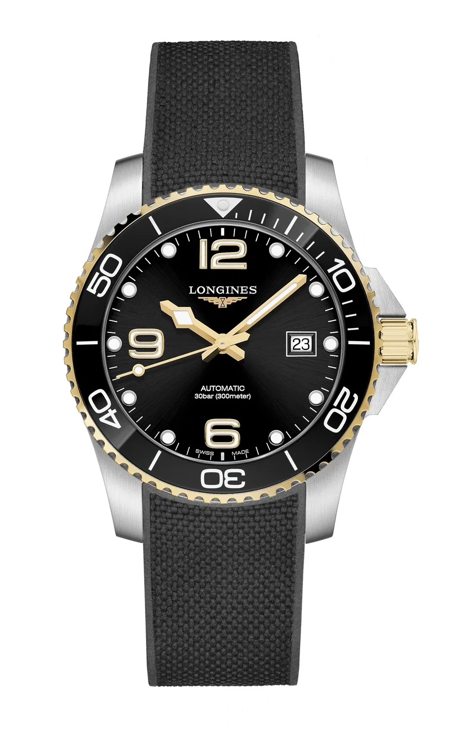 HYDROCONQUEST - L3.781.3.56.9 LONGINES, серебряный