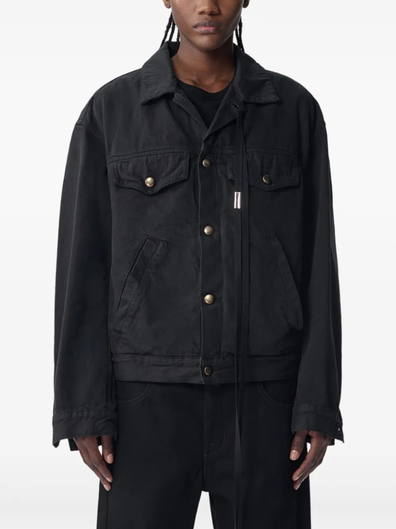 

Ann Demeulemeester джинсовая куртка Marthe, черный