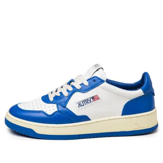 

Кроссовки medalist leather low 'azure white' Autry, мультиколор