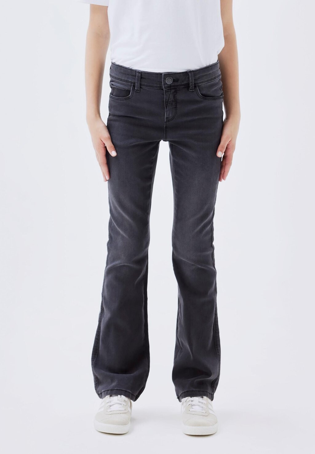 

Джинсы Straight Leg NKFPOLLY Name it, цвет dark grey denim