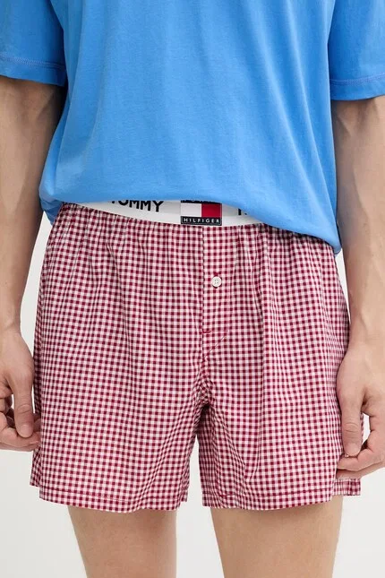 Пижама двухсоставная хлопковая Tommy Hilfiger, синий — фото 3