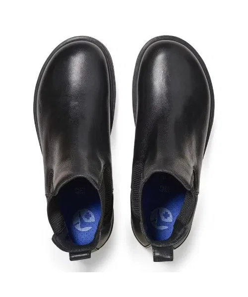 Ботинки Highwood Slip On Birkenstock натуральная кожа чёрные — фото 3