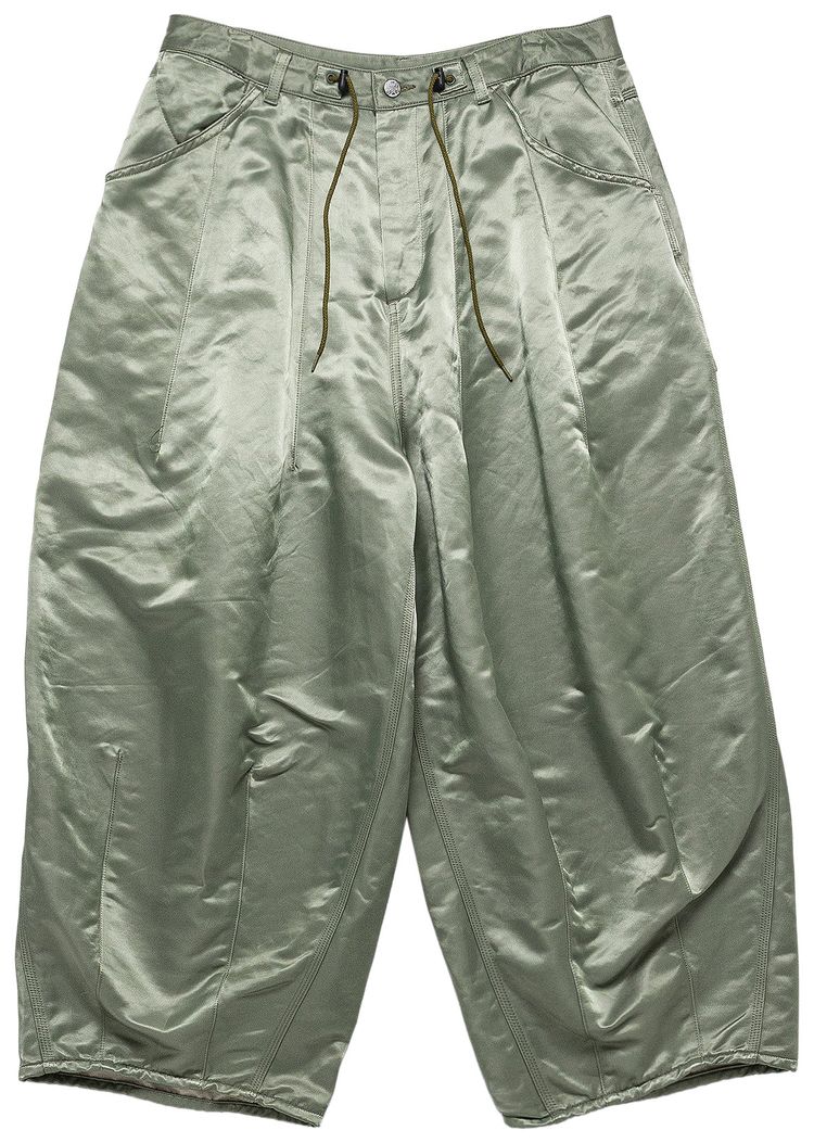 

Брюки Needles HD Sateen Painter Pant, зеленый