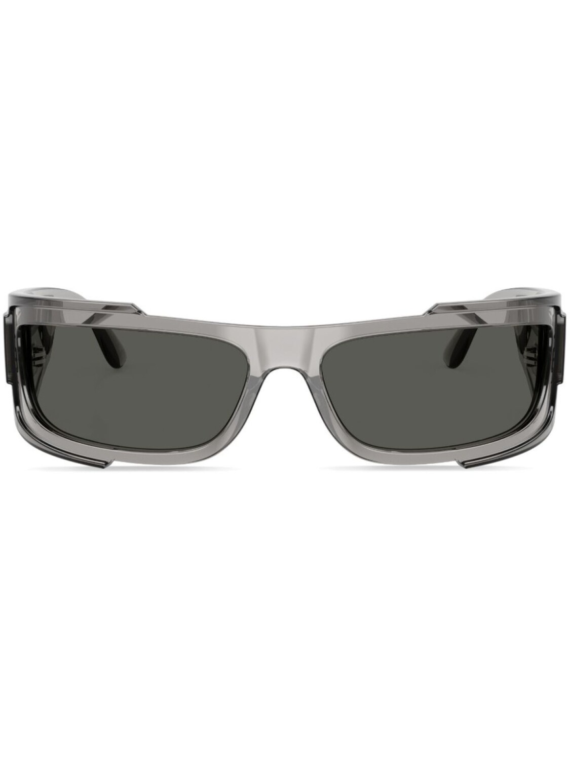 

Солнцезащитные очки-маска Versace Eyewear, серый