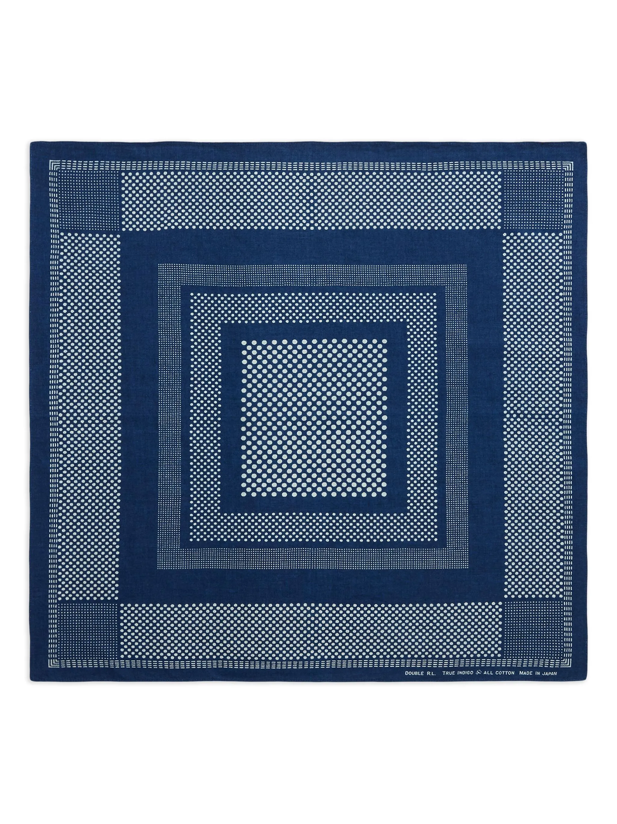 

Шарф в горох Ralph Lauren Rrl, синий