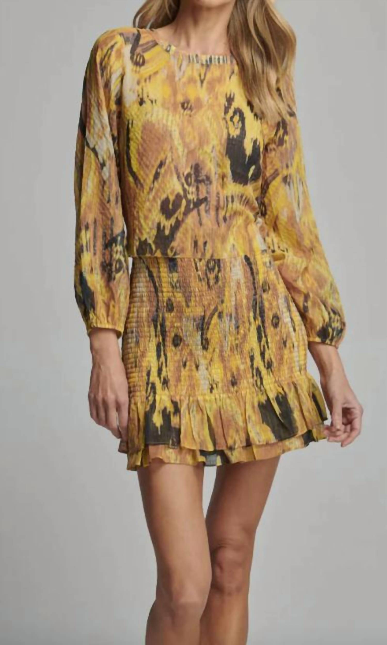 

Юбка Энди из иката Sundays, ikat