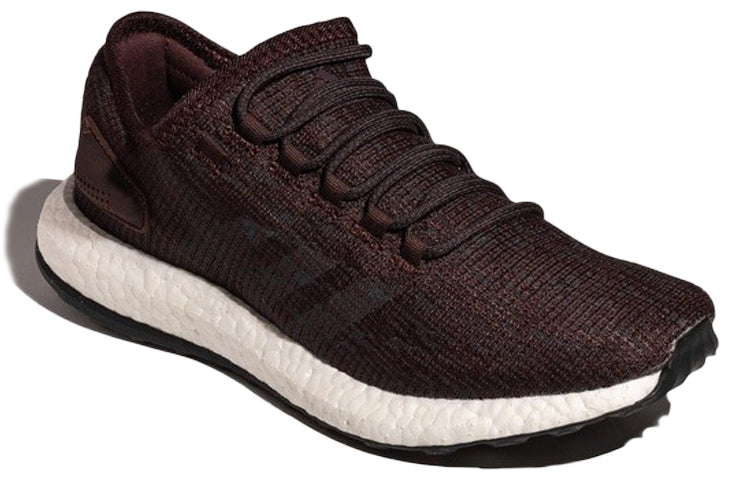 Кроссовки adidas PureBoost 'Dark Maroon', красный — фото 3