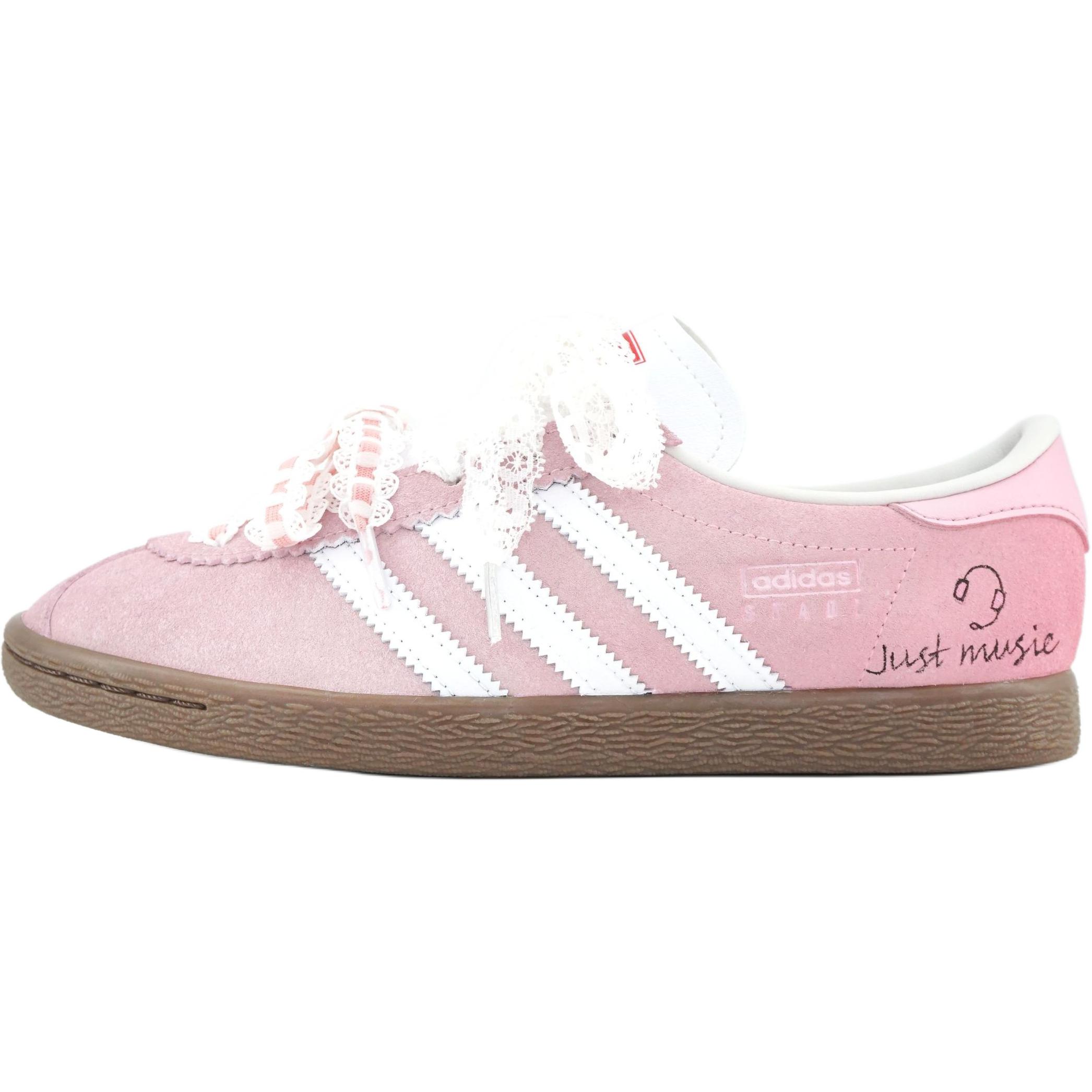 

Adidas Originals Кроссовки Stadt Wadding Years Low top German Army Trainers Unisex White Pink