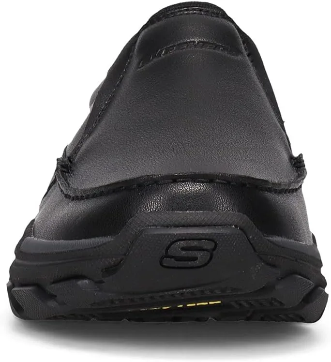 Skechers Respected - Мужские лоферы Catel с носками для улицы, черный — фото 4
