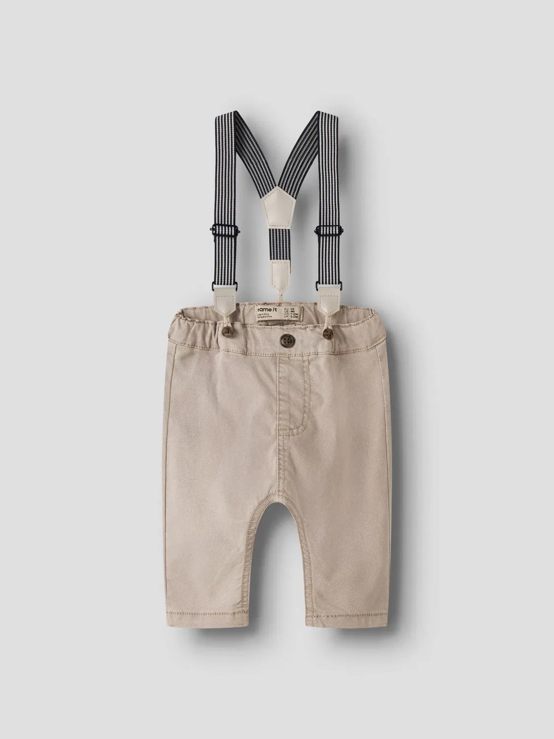 Джинсы tapered fit, Name it, chateau gray — фото 3