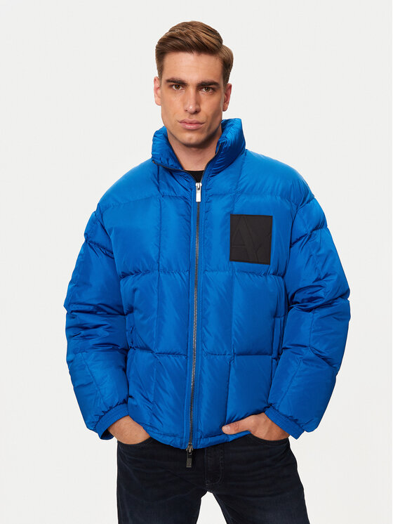

Пуховик стандартного кроя 6DZB21 ZN4XZ 15DS Armani Exchange, синий