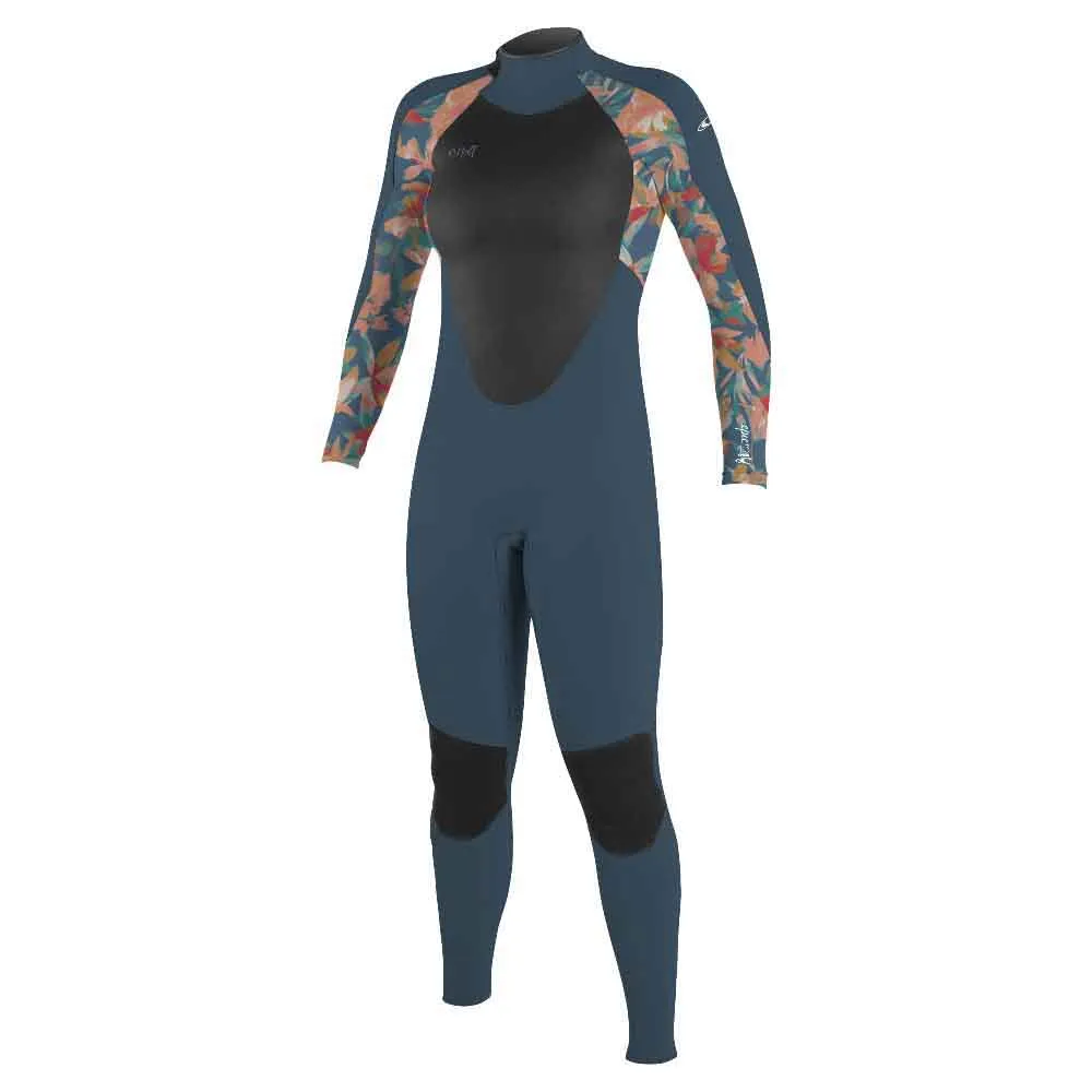 

Неопреновый костюм с длинными рукавами и молнией на спине OВґneill Wetsuits Girls epic 4/3 back zip full Junior, синий