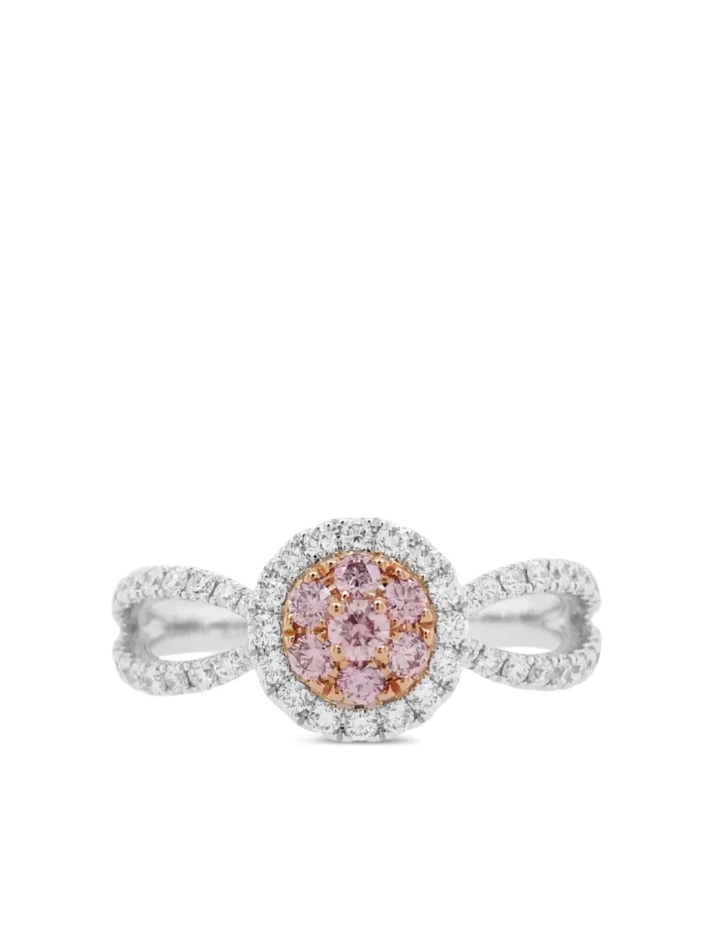 

Кольцо из белого золота с бриллиантом HYT Jewelry, розовый