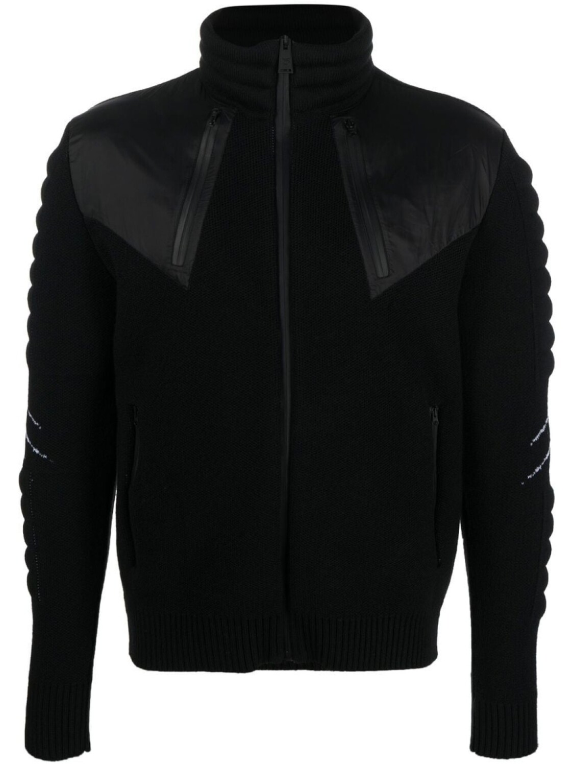 

Куртка из смесовой шерсти с логотипом Plein Sport, черный