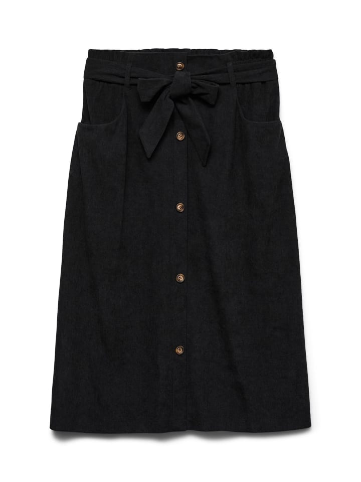 

Юбка до колена Vero Moda, черный