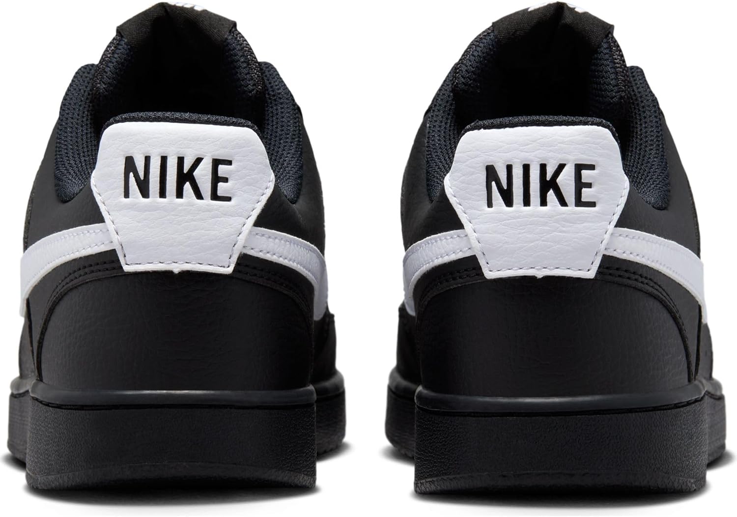 Кроссовки Nike Court Vision Low для мужчин, Black/White/Black — фото 3