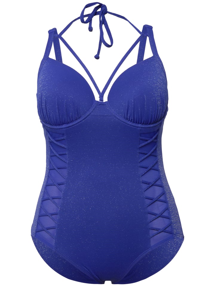 

Купальник Ulla Popken, цвет royalblau