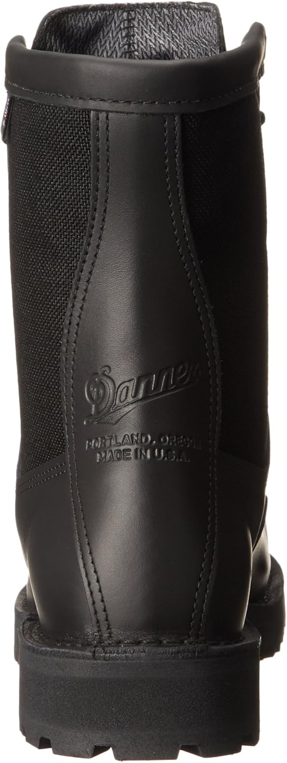 Мужские рабочие ботинки Danner Acadia 8" с композитным носком без металла - водонепроницаемые, Gore-Tex, из полноценной кожи и нейлона, черный — фото 3