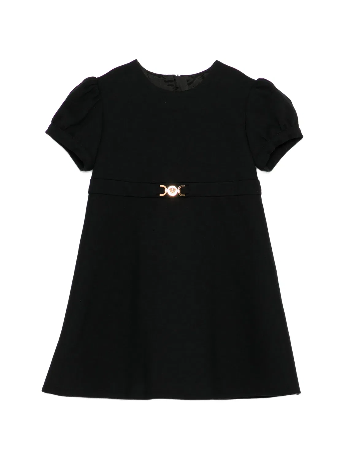 Платье с пряжкой Versace Kids