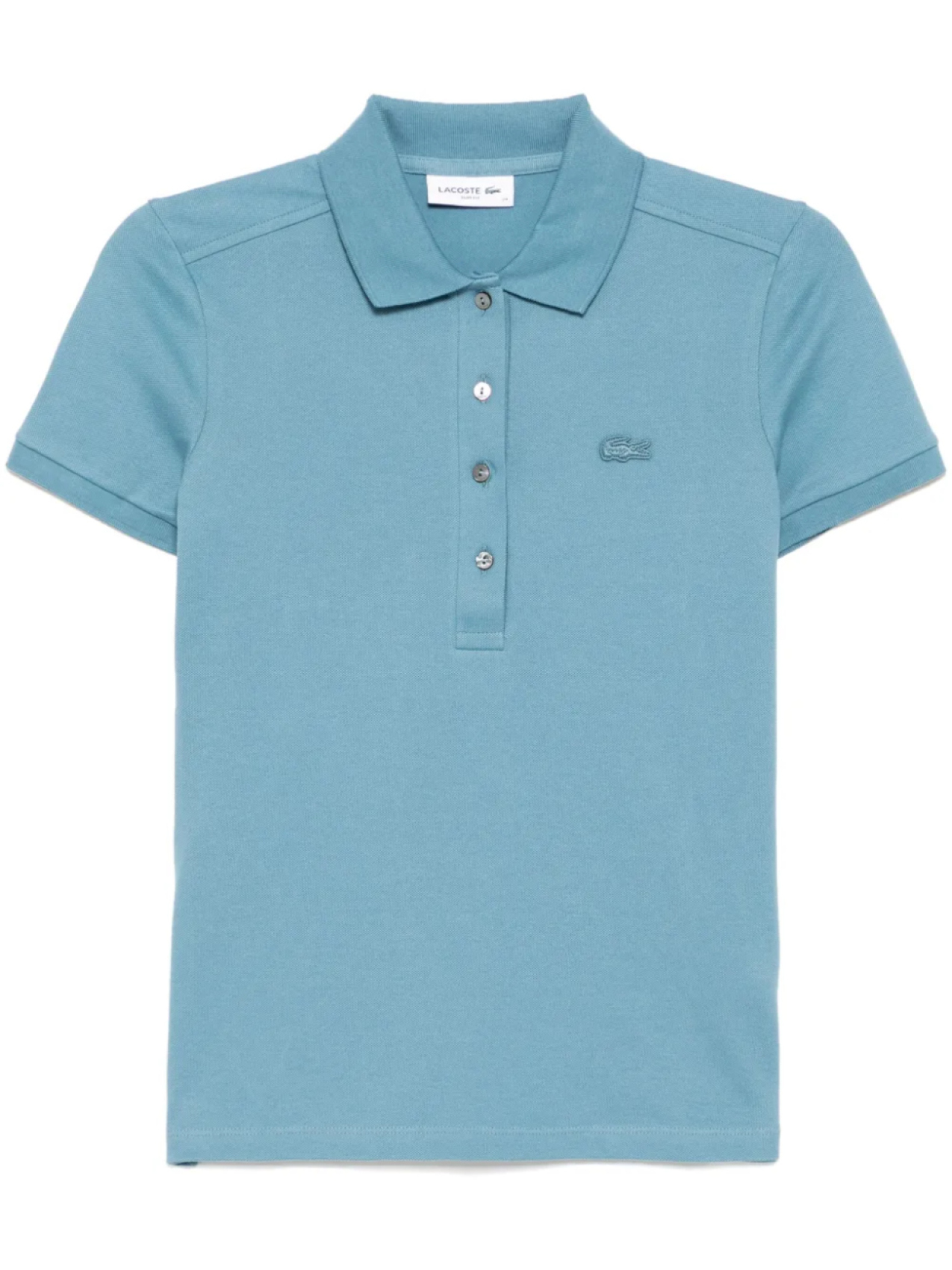 

Рубашка поло с нашивкой-логотипом Lacoste, синий