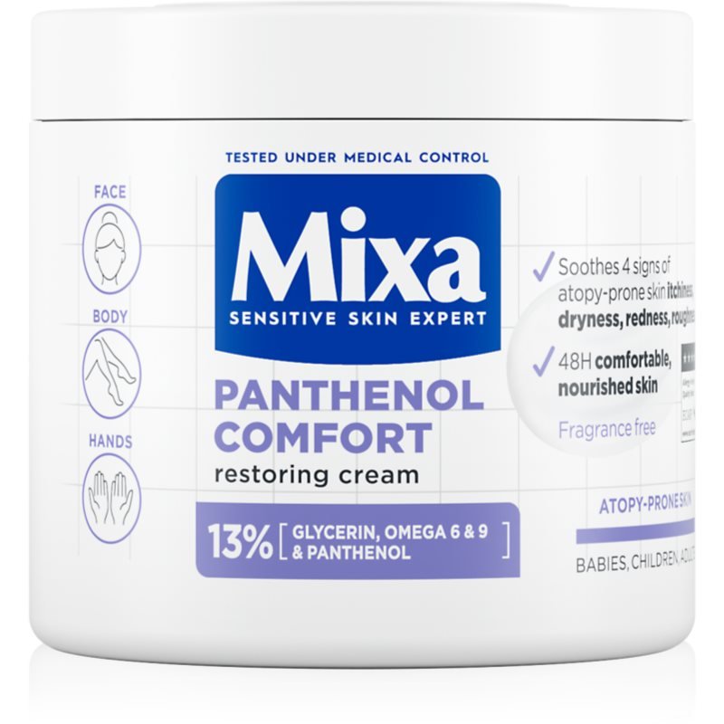 

Восстанавливающий крем Panthenol Comfort Brands Mixa