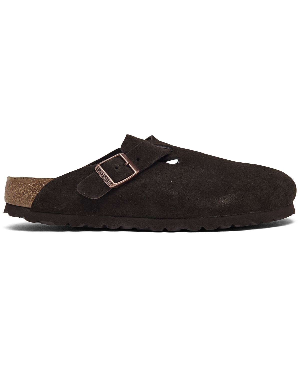 Женские замшевые кожаные сабо Boston с мягкой стелькой от Finish Line Birkenstock — фото 2