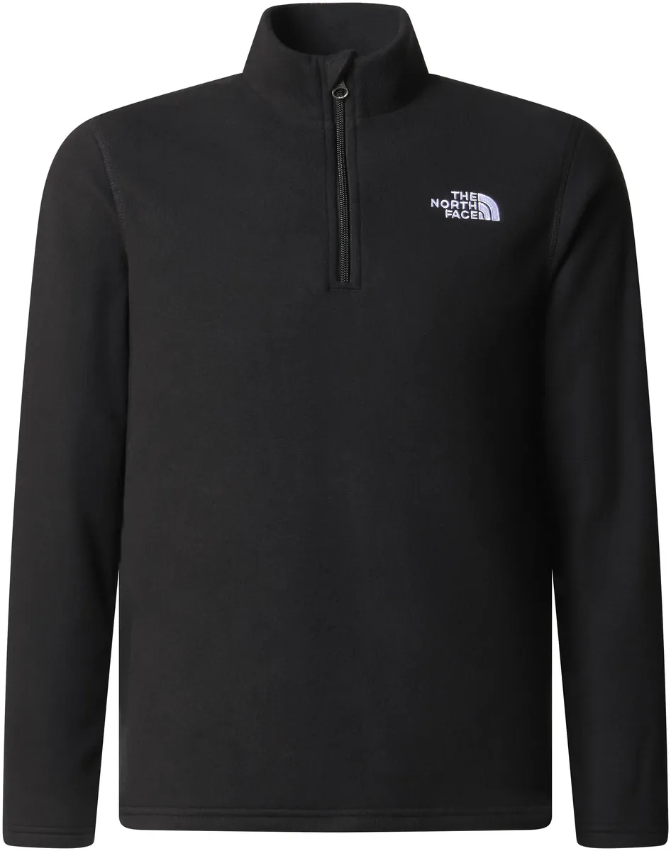 

Флисовый свитер The North Face "TEEN GLACIER FLEECE 1/4 ZIP", черный