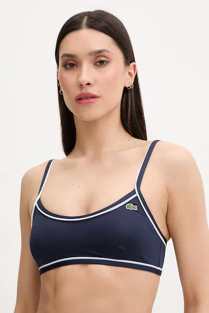 Купальник Lacoste двухчастный, синий