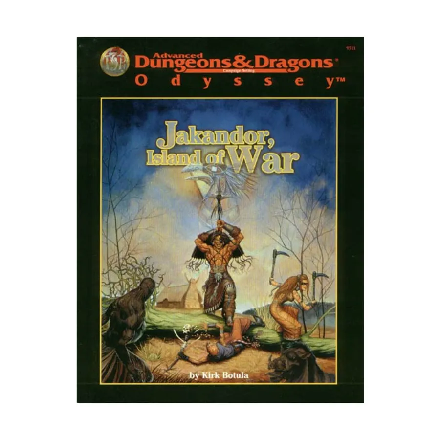 

Jakandor - Island of War, Advanced Dungeons & Dragons (2nd Edition) - Modules & Adventures, мягкая обложка