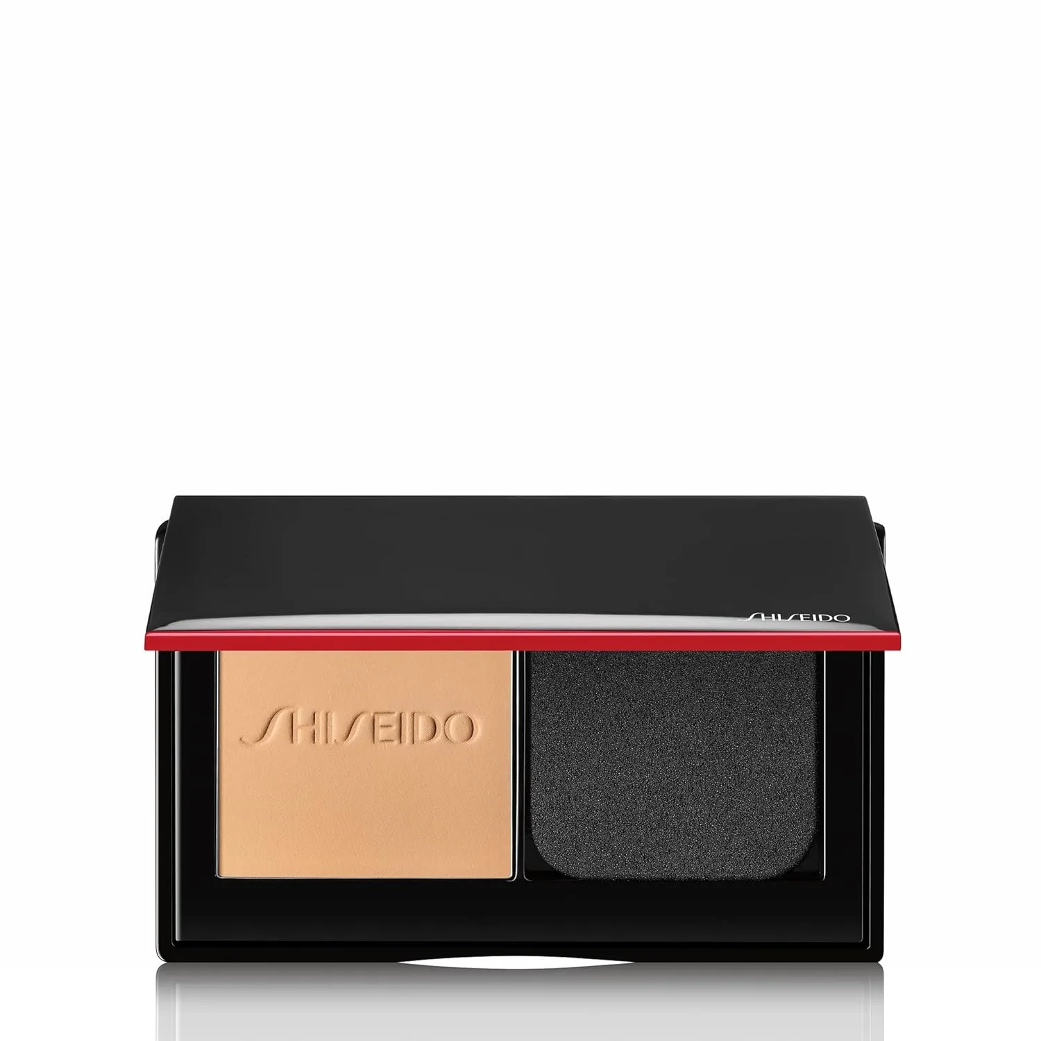 Shiseido Synchro Skin Self-Refreshing Custom Finish Powder Foundation - 24-часовое покрытие от легкого до среднего, регулируемое по плотности, с контролем блеска - стойкий и некомедогенный., 160 - Shell