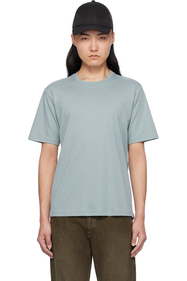 

Футболка из пима-хлопка Rag & Bone, синий